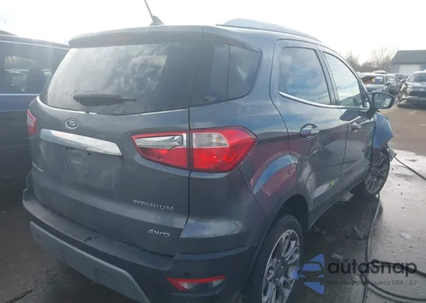 2020 Ford Ecosport Titanium из США, поврежденный, VIN MAJ6S3KL5LC327449